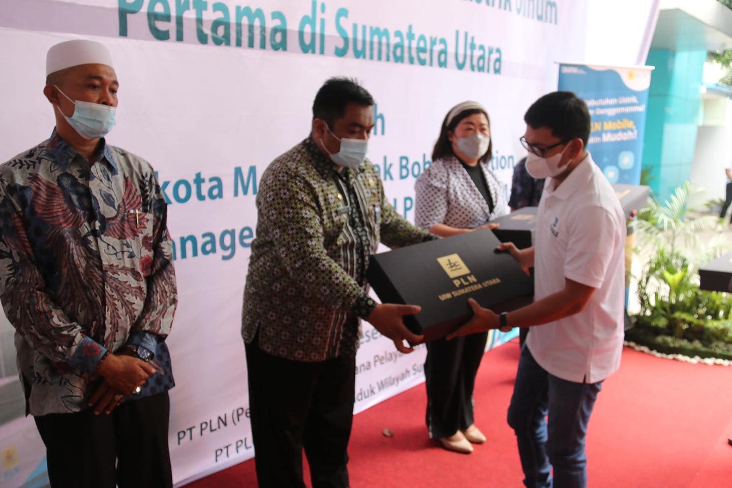 Peresmian Stasiun Pengisian Kendaraan Listrik Umum (SPKLU) Pertama Di Sumut